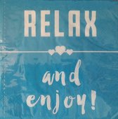 Finess -   Servetten 33 x 33 - lunchservetten - Relax