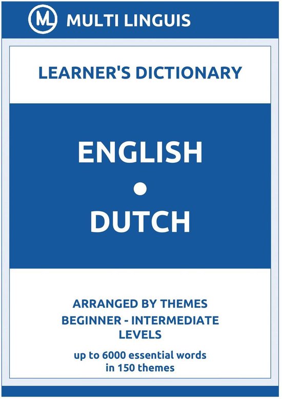 Dutch Language Dictionaries EnglishDutch Learner's Dictionary (Arranged by Themes,...