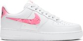 Nike Air Force 1 '07 SE Dames Sneakers - White/Sunset Pulse-Black-Clear - Maat 37.5