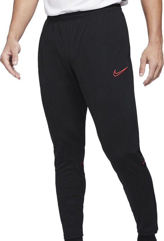 Nike Nike Dry Academy Sportbroek - Maat L - Mannen - zwart - rood | bol.com