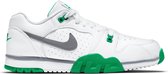 Nike Cross Trainer Low Heren Sneakers - White/Particle Grey-Lucky Green - Maat 46