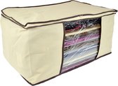 Opbergtas Large Storage Bags L 53 X 91 X 47cm Beige Opberghoes