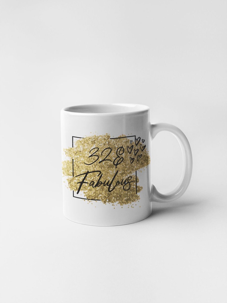 Mok 32 jaar & Fabulous beker cadeau voor haar, vriendin, collega, zus, moeder, oma, buurvrouw, baas, mok, theetas, thee, kantoor, beker