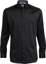 CR7 Fashion Shirt Custom Fit Black - Maat S