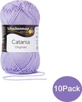 Veritas Schachenmayr Breiwol Catania Klassiek 10-Pack - 100% Katoen Lavendel