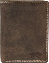 Portemonnee Heren - Cognac- Echt Leer - Billfold