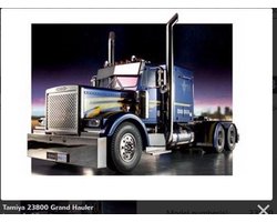 Tamiya 23800 1/14 RC XB Grand Hauler Metallic Blue Full Opt.