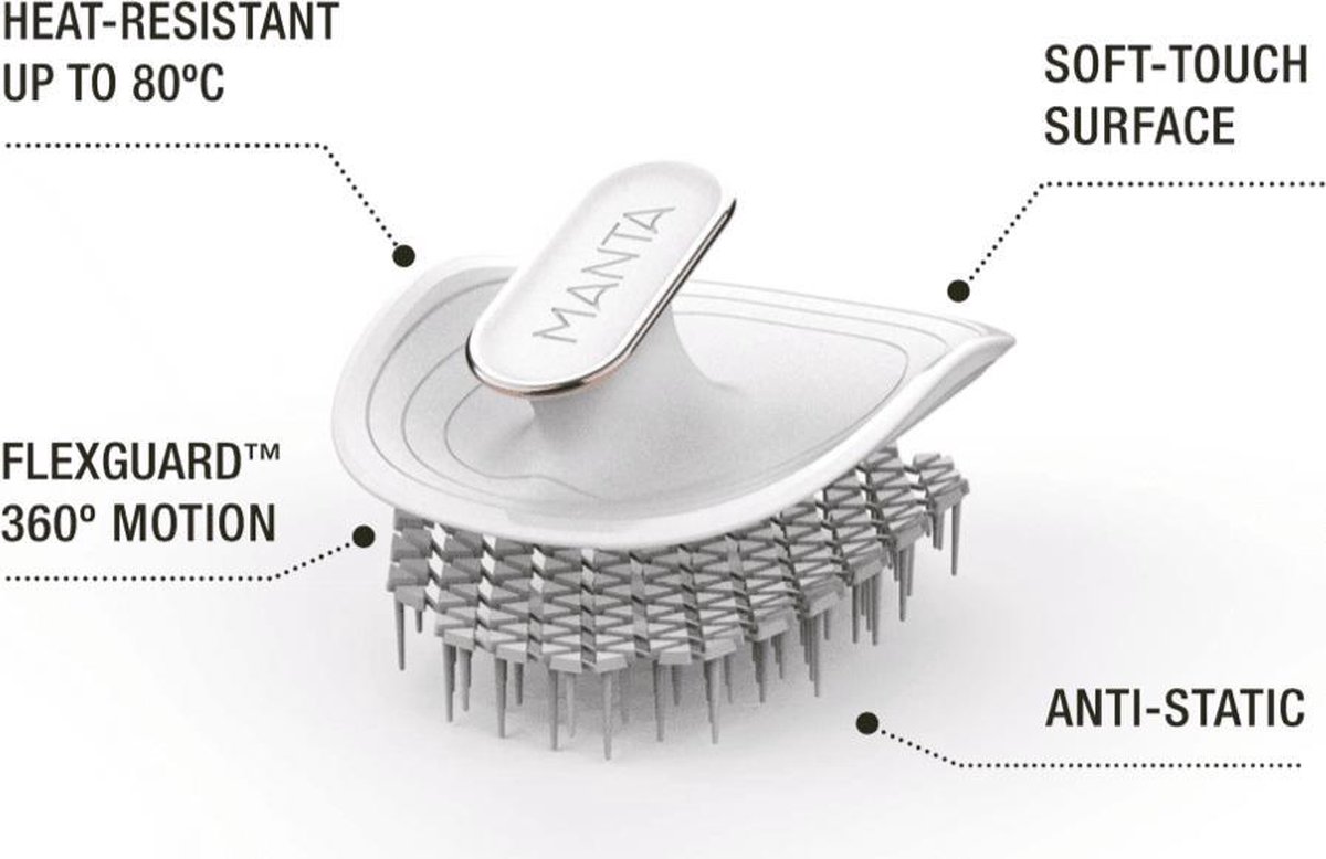 Manta hair brush deals