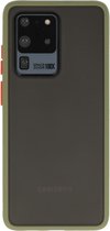 Samsung Galaxy S20 Ultra Hoesje Hard Case Backcover Telefoonhoesje Groen