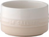 Le Creuset 6 Aardewerken schaaltjes - ramekin - stapelbaar in Meringue 0,2l