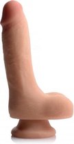 USA Cocks Realistische Dildo Met Balzak - 15 cm - Dildo - Dildo Normaal - Beige - Discreet verpakt en bezorgd