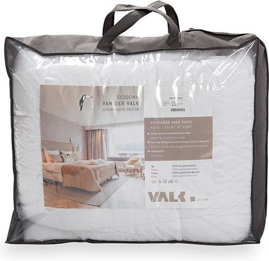 Merchandiser Minst vergelijking Dekbed Van der Valk | Ecodown vulling| Hotel kwaliteit | 2 persoons |  Warmteklasse 3... | bol.com