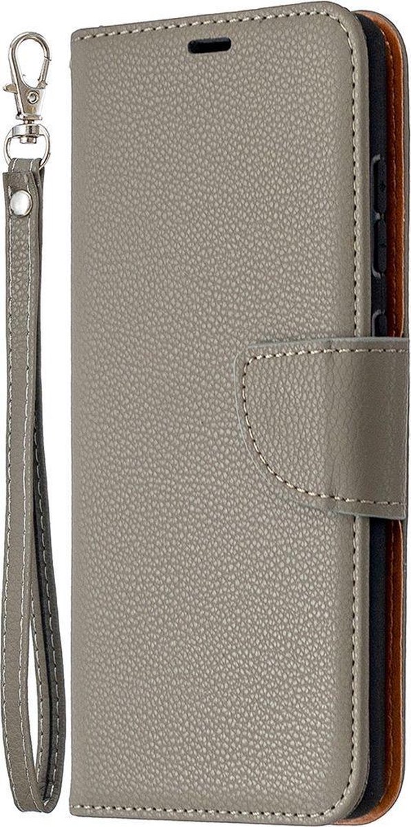Mobigear Telefoonhoesje geschikt voor Samsung Galaxy S20 FE Hoesje | Mobigear Excellent Bookcase Portemonnee | Pasjeshouder voor 2 Pasjes | Telefoonhoesje voor Pinpas / OV Kaart / Rijbewijs - Grijs
