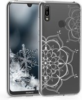 kwmobile telefoonhoesje voor Huawei Y6 (2019) - Hoesje voor smartphone - Bloementweeling design