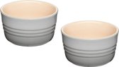 LE CREUSET - Aardewerk - Schaaltje stapelbaar Mist Grey 0,20