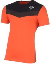 Dunlop Essential t shirt Oranje antraciet maat L