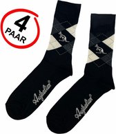 Australian Heren Sokken design 4 paar - maat 39-42 / Herensokken 4-pack Men Socks