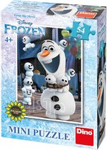 Dino Mini Puzzel Frozen Olaf 54 stukjes