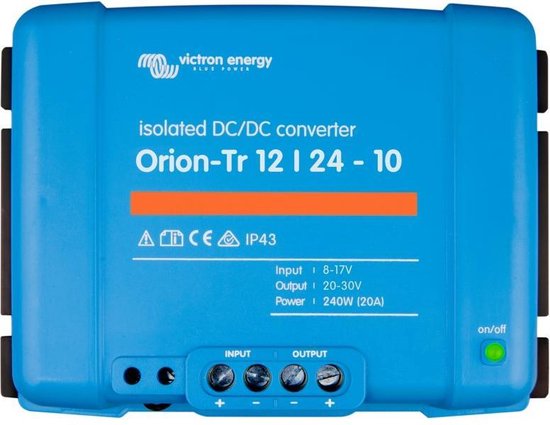 Victron Orion-Tr 12/24-10A (240W) Isolated DC-DC converter