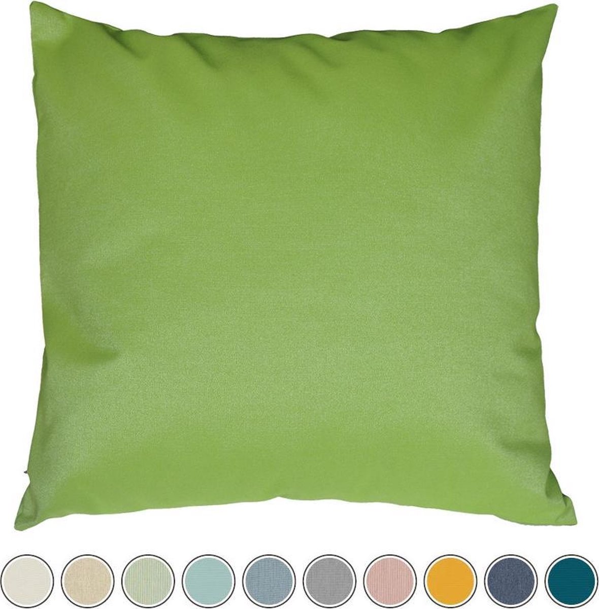 UITVERKOOP Buitenkussen Qush Royal - Sunbrella Apple | Waterbestendig | kleurvast | vlekbestendig | schimmelwerend - Sierkussens buiten tuin loungekussen / tuinmeubel kussen /tuinkussen / buitenkussens / palletkussen