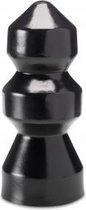 XXLTOYS - Saturnus - XXL Plug - Inbrenglengte 19 X 8.5 cm - Black - Uniek design Buttplug - Stevige Anaal plug - ECHTE ZWAARGEWICHT 1014 GRAM - Made in Europe