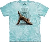 T-shirt Three Legged Downward Sloth Green S