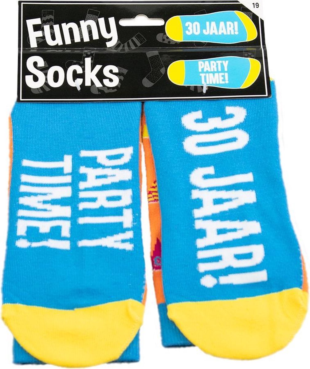 Funny socks - 30 jaar
