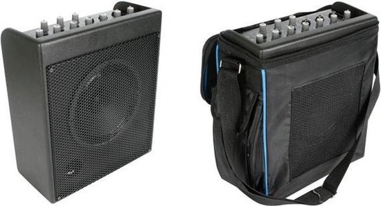Velleman Draagbare Versterker Echo 31 X 25,5 X 12 Staal Zwart van Merkloos — afbeelding 2