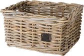 Fastrider Zeno Rotan Fietsmand - Naturel - 8L - Handgemaakt