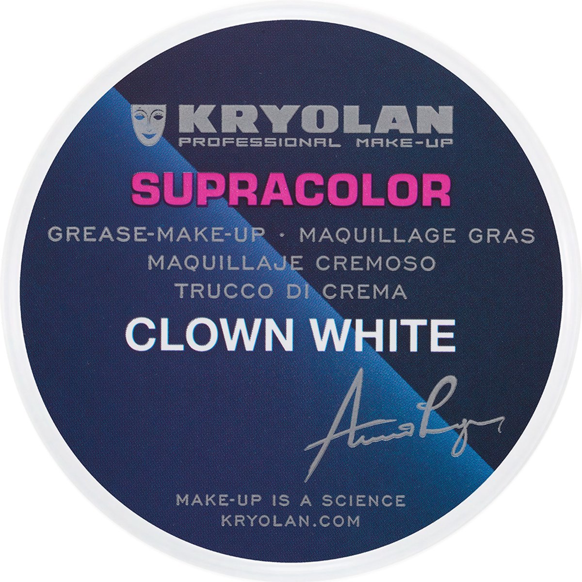 Kryolan Supracolor clownswit intensief 30 gram