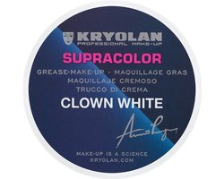 Kryolan Supracolor clownswit intensief 30 gram