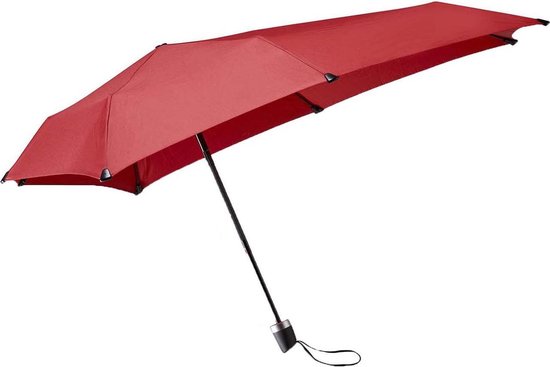 Senz Paraplu / Stormparaplu - Opvouwbaar - Automatisch Open - Mini Foldable Storm Umbrella - RoodRood