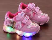 Schoenen met lichtjes Frozen, roze, maat 25