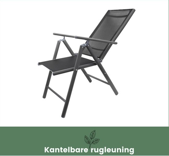 Klapstoel - Set van 4 - Vouwstoel - Klapstoelen Klapstoel camping -  Tuinstoel -... | bol.com