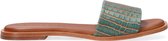 Shabbies 170020158 Slippers - Dames - Groen - Maat 37