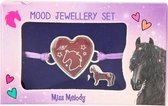 Miss Melody Mood Armband en Ring Paars
