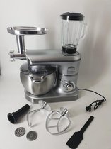 Homelux - 3 in 1 - keukenmachine - 8,5 liter - zilver.