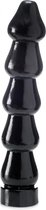 XXLTOYS - Atlas - Large Dildo - Inbrenglengte 31 X 6 cm - Black - Uniek design Buttplug - Stevige Anaal plug - Made in Europe