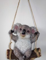 Koala op schommel 22x13x25 cm