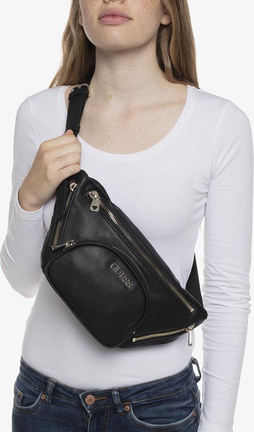 Guess - New Vibe Belt Bag - Zwart - Vrouwen | bol.com