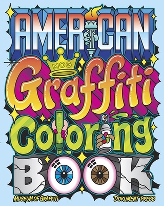 American Graffiti Coloring Book - cover