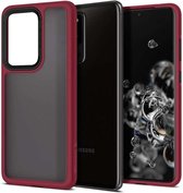 Spigen - Samsung Galaxy S20 Ultra - Cyrill Color Brick Hoesje - Rood