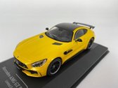 Mercedes-Benz AMG GT R Limited Edition (Geel) (10cm) 1/43 IXO Models {Modelauto - Schaalmodel - Model auto - Miniatuurautos - Miniatuur auto}