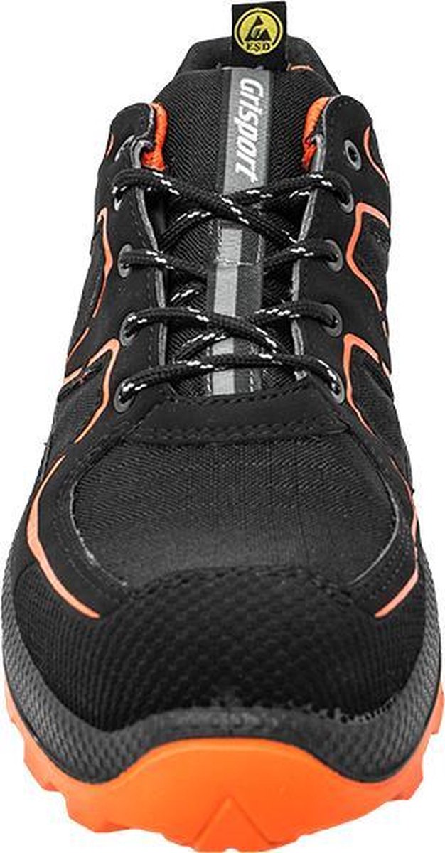 Grisport Cross Safety Beat Werkschoen S3 Zwart/Oranje - Mannen -  Zwart/Oranje - 39 | bol.com