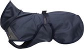 Trixie hondenjas aston softshell donkerblauw / grijs 36 cm