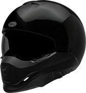 Bell Broozer Solid Matte Black Helmet Full Face S - Maat S - Helm