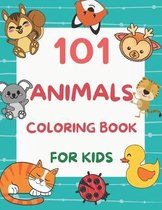 101 Animals Coloring Book for Kids