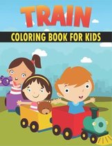 Train Coloring Book For Kids