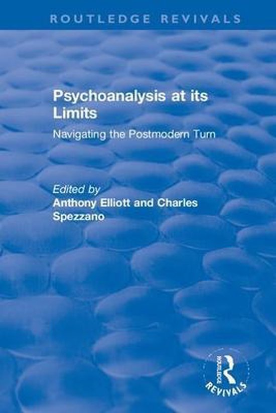 Routledge Revivals: Anthony Elliott: Early Works in Social T ... - cover