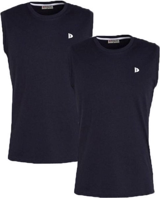 Donnay T-shirt zonder mouw - 2 Pack - Tanktop - Sportshirt - Heren